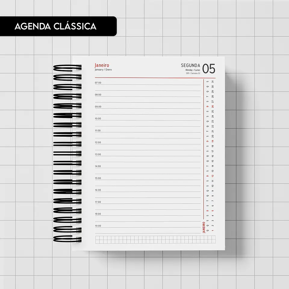 Arquivo agenda clássica 2026 - TRILHA DO PAPEL 7