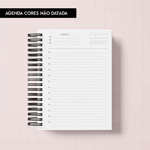 Arquivo Miolo Agenda Cores Não Datada 1DPP E 2DPP - TRILHA DE PAPEL