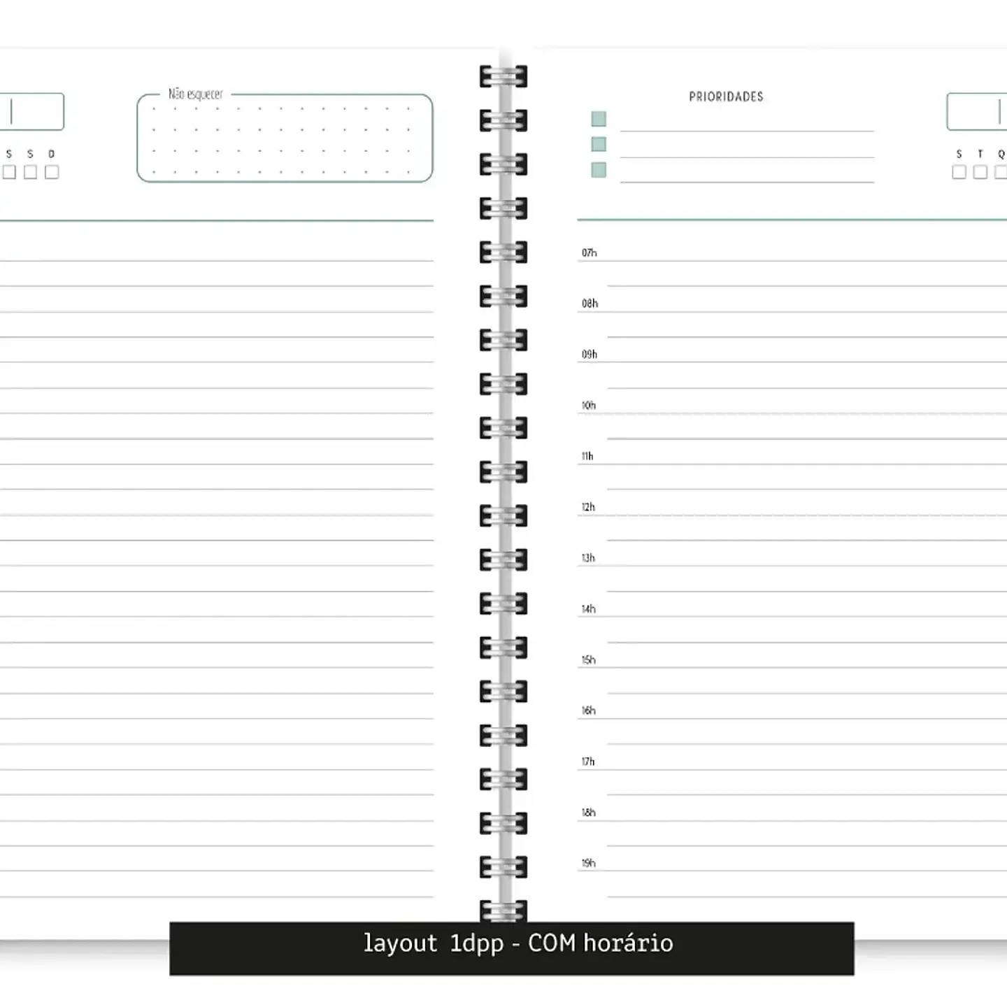 Arquivo Miolo Agenda Cores Não Datada 1DPP E 2DPP - TRILHA DE PAPEL 3