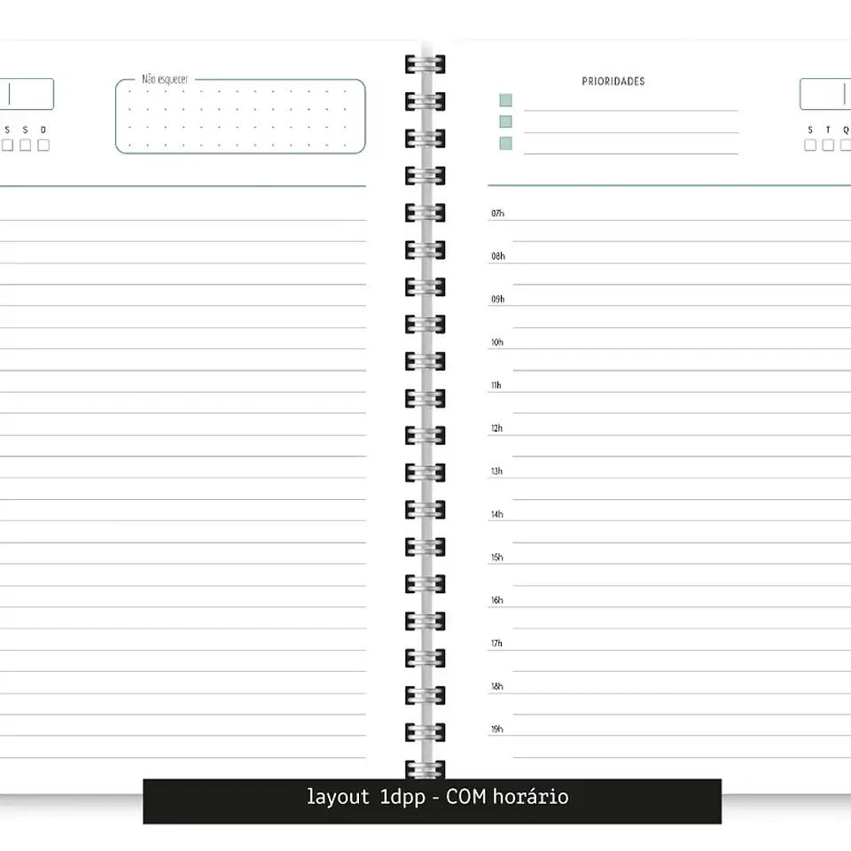 Arquivo Miolo Agenda Cores Não Datada 1DPP E 2DPP - TRILHA DE PAPEL 3