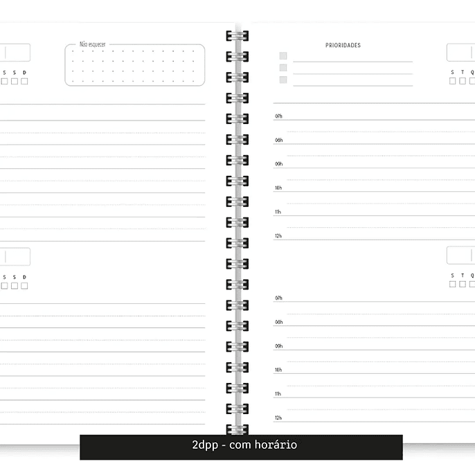 Arquivo Miolo Agenda Cores Não Datada 1DPP E 2DPP - TRILHA DE PAPEL 7