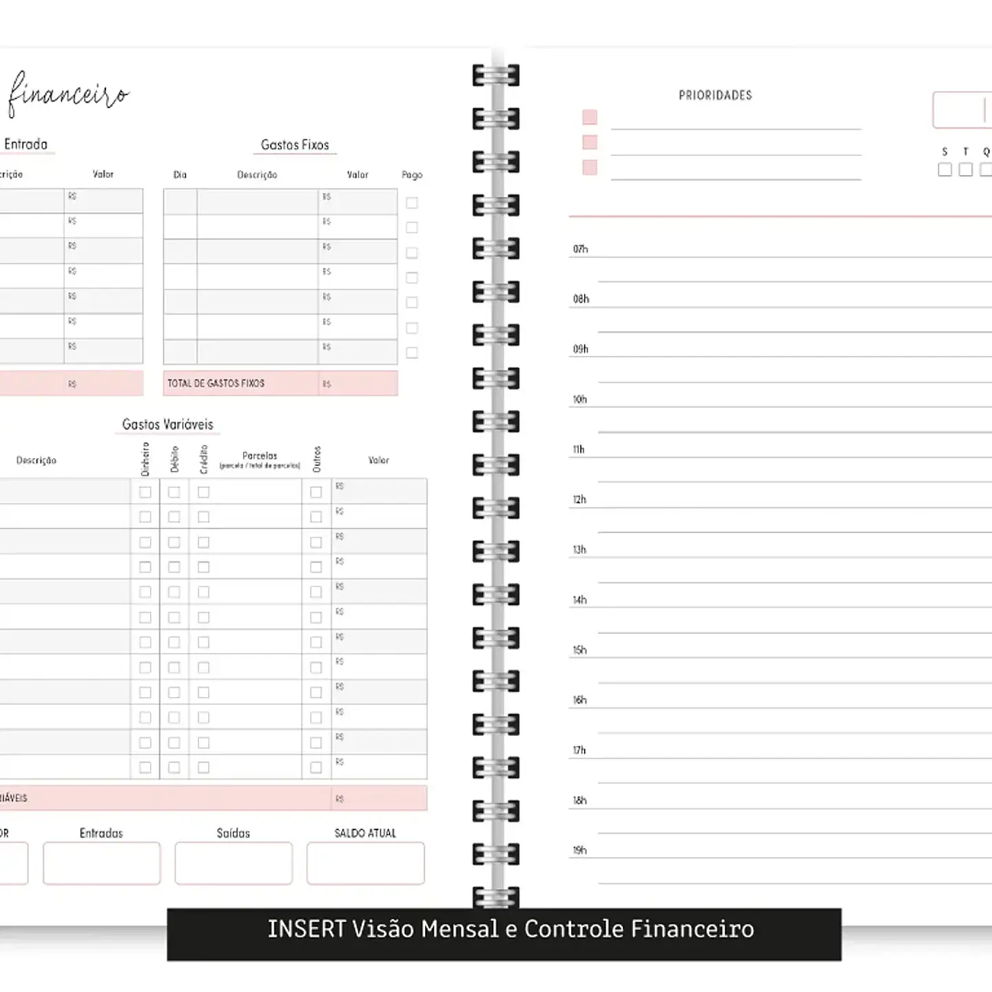 Arquivo Miolo Agenda Cores Não Datada 1DPP E 2DPP - TRILHA DE PAPEL 9