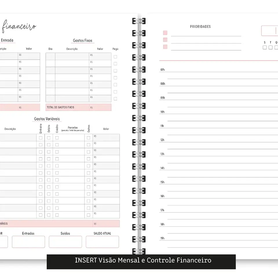 Arquivo Miolo Agenda Cores Não Datada 1DPP E 2DPP - TRILHA DE PAPEL 9