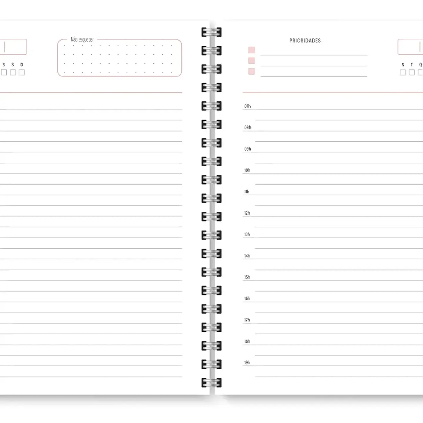 Arquivo Miolo Agenda Cores Não Datada 1DPP E 2DPP - TRILHA DE PAPEL 15