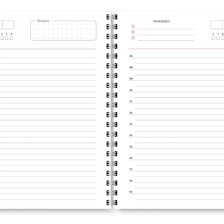 Arquivo Miolo Agenda Cores Não Datada 1DPP E 2DPP - TRILHA DE PAPEL 15