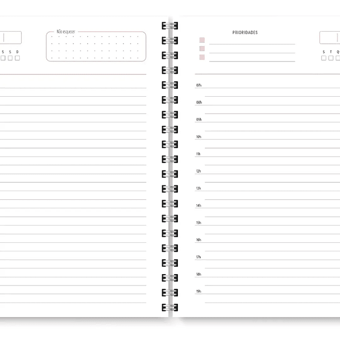 Arquivo Miolo Agenda Cores Não Datada 1DPP E 2DPP - TRILHA DE PAPEL 15