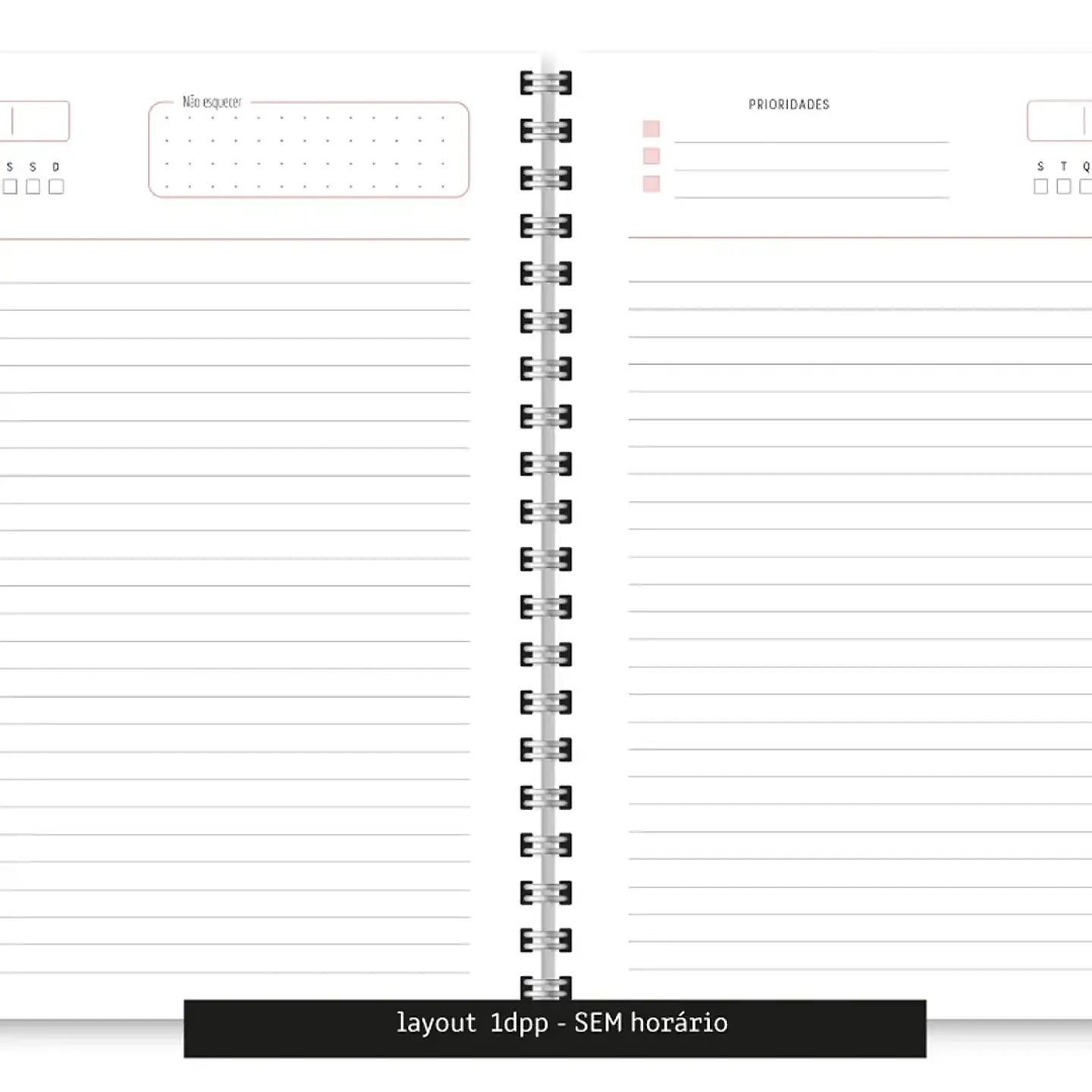 Arquivo Miolo Agenda Cores Não Datada 1DPP E 2DPP - TRILHA DE PAPEL 16
