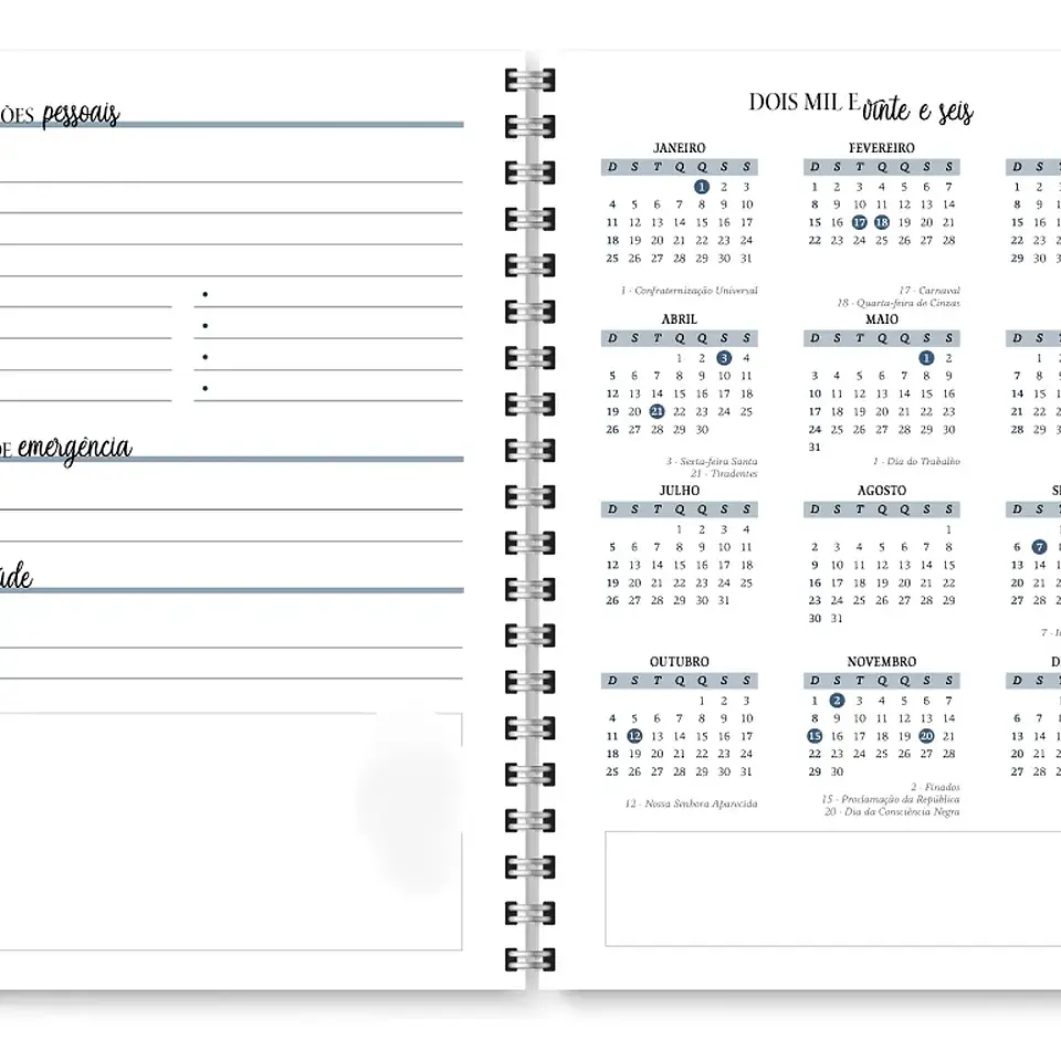 Arquivo Agenda Neutra 2026 - Trilha de Papel 4
