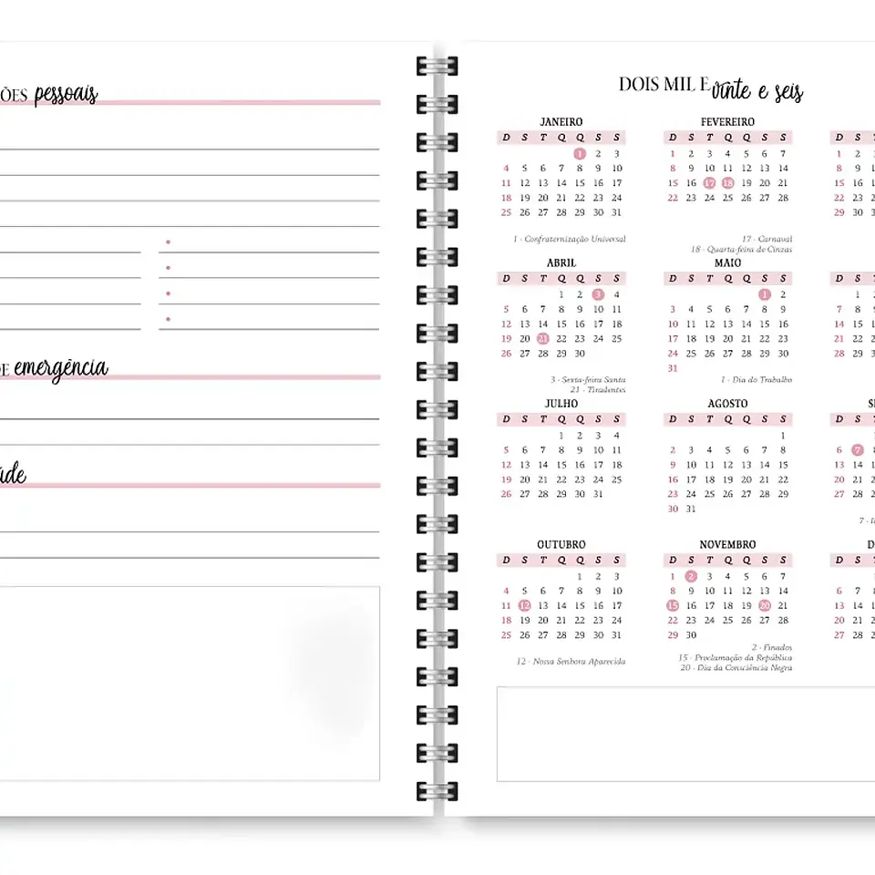 Arquivo Agenda Neutra 2026 - Trilha de Papel 7