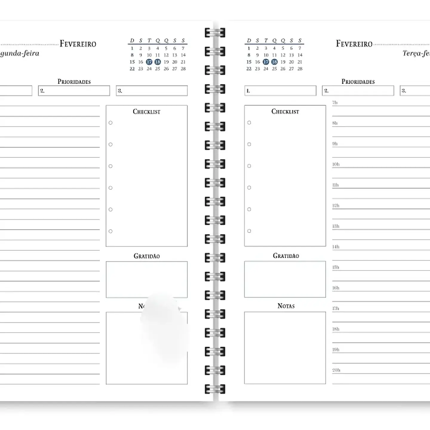 Arquivo Agenda Neutra 2026 - Trilha de Papel 14