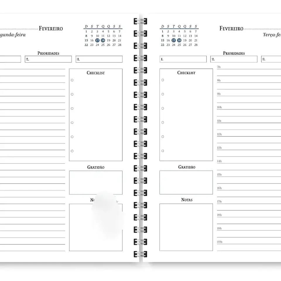 Arquivo Agenda Neutra 2026 - Trilha de Papel 14