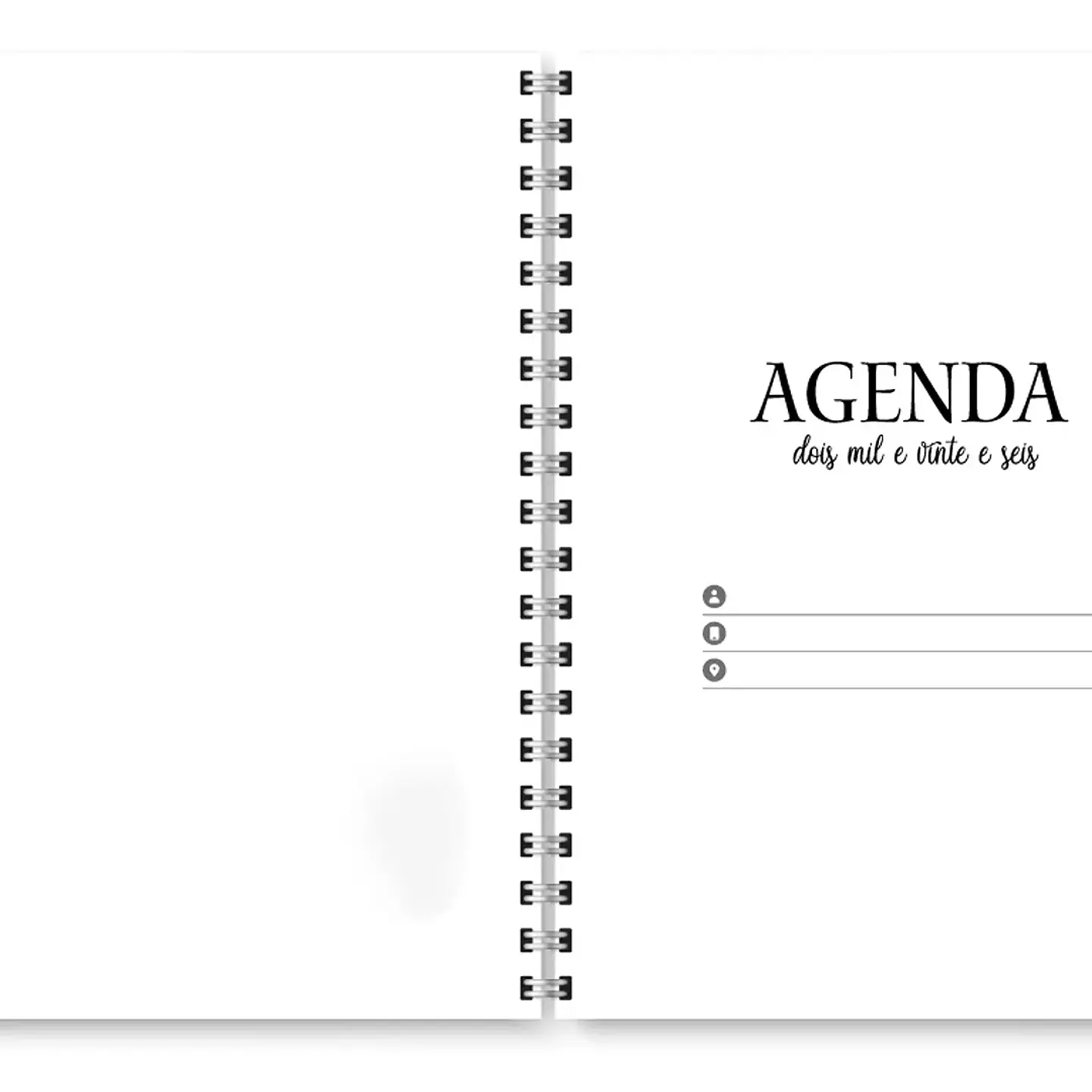 Arquivo Agenda Neutra 2026 - Trilha de Papel 16