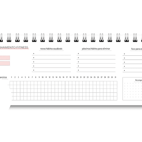 Arquivo Miolo Deskplanner Cores 2026 - Trilha de Papel 7