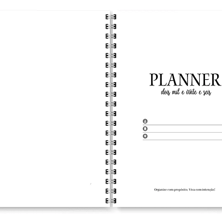 Arquivo Planner Neutro 2026 - Trilha de Papel 3