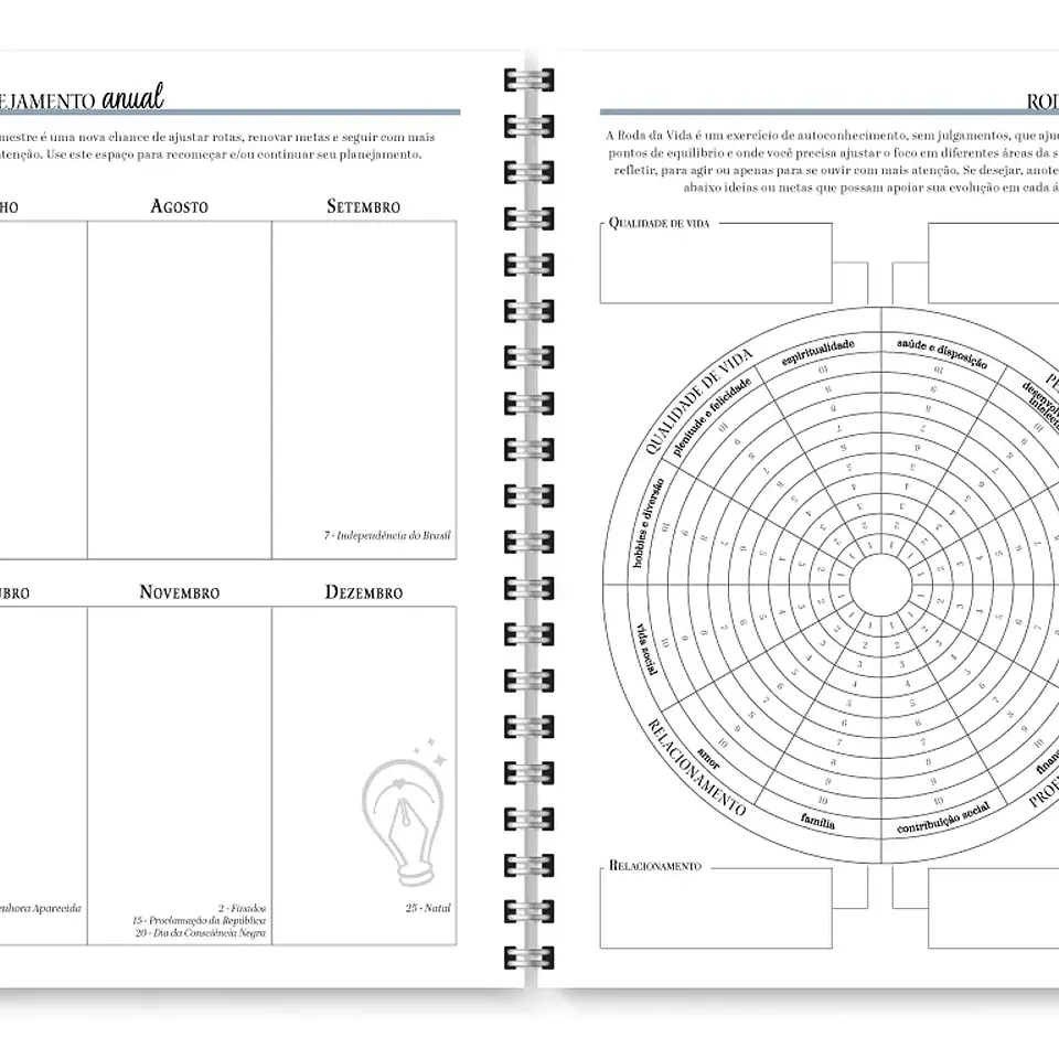 Arquivo Planner Neutro 2026 - Trilha de Papel 10