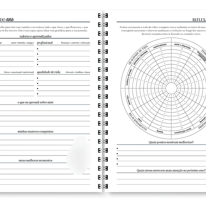 Arquivo Planner Neutro 2026 - Trilha de Papel 11