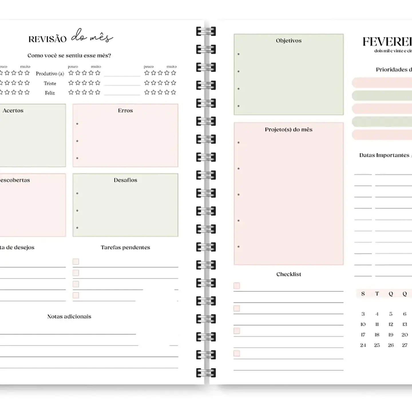 Arquivo Planner Professores - Trilha de Papel 4