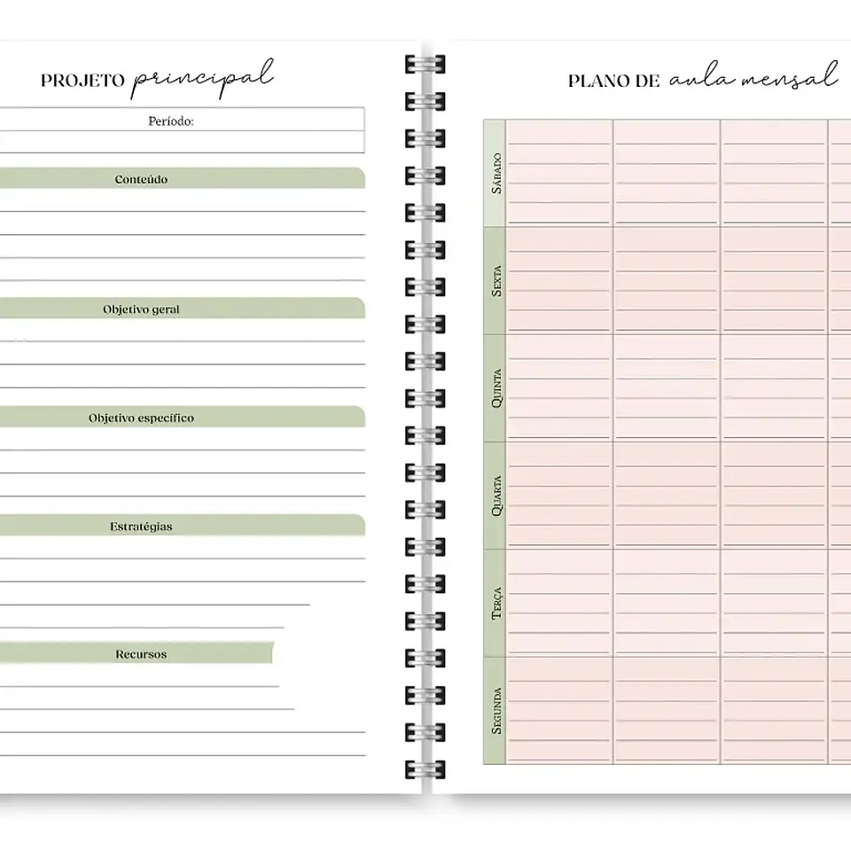 Arquivo Planner Professores - Trilha de Papel 7