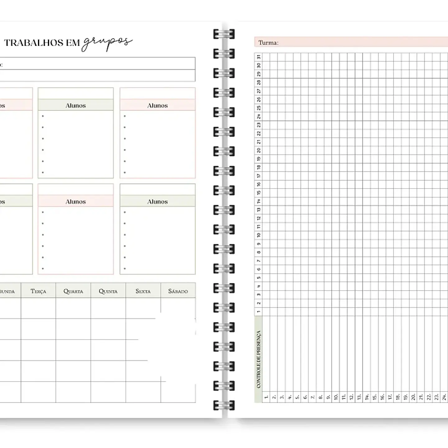 Arquivo Planner Professores - Trilha de Papel 8