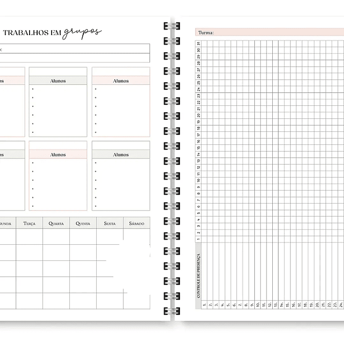 Arquivo Planner Professores - Trilha de Papel 8