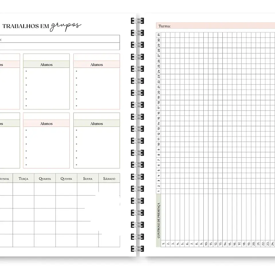 Arquivo Planner Professores - Trilha de Papel 8