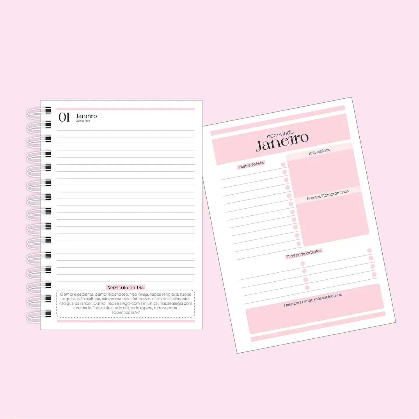 Arquivo Agenda Versículos 5 Cores - Arquivos da Lari 3