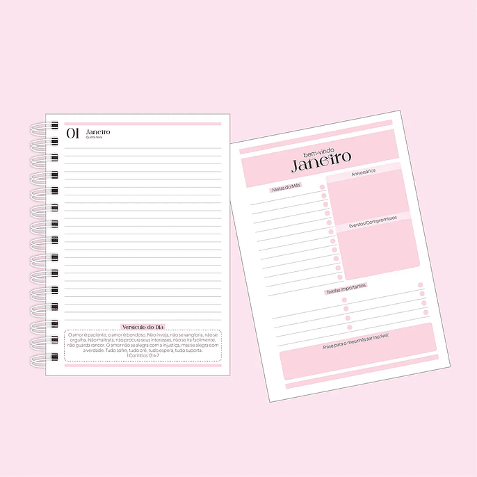 Arquivo Agenda Versículos 5 Cores - Arquivos da Lari 3