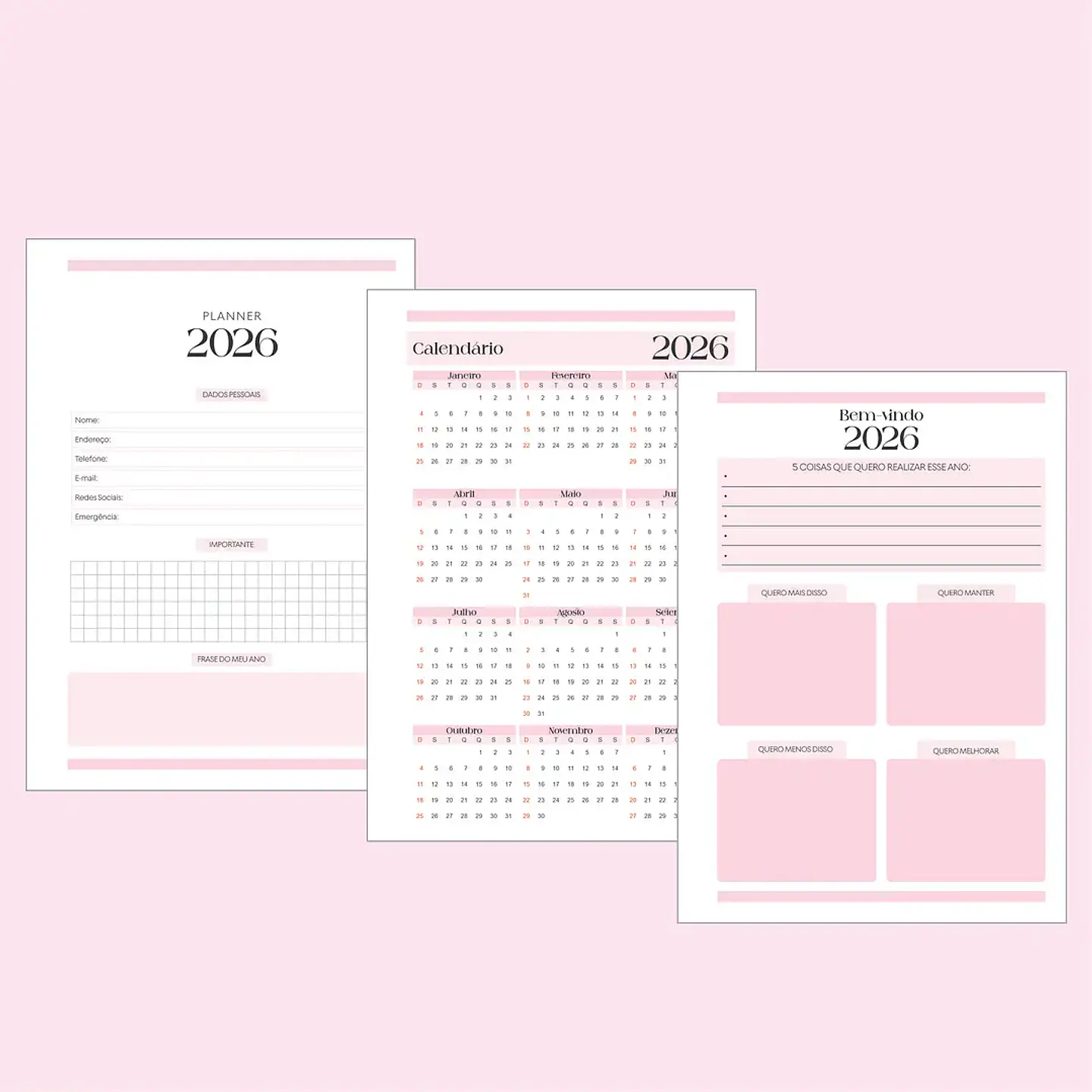Arquivo Agenda Versículos 5 Cores - Arquivos da Lari 4