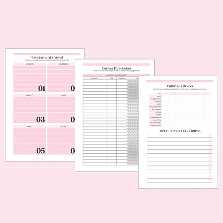 Arquivo Agenda Versículos 5 Cores - Arquivos da Lari 5