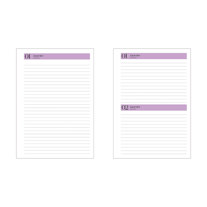 Arquivo Agenda Simples 05 Cores - Arquivos da Lari 2