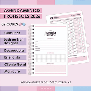 Arquivo Agendamentos Profissões - Arquivos da LAri
