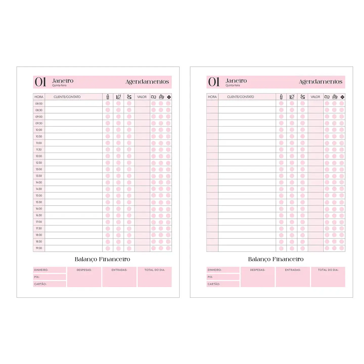 Arquivo Agendamentos Profissões - Arquivos da LAri 3