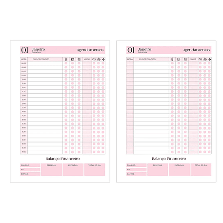 Arquivo Agendamentos Profissões - Arquivos da LAri 3