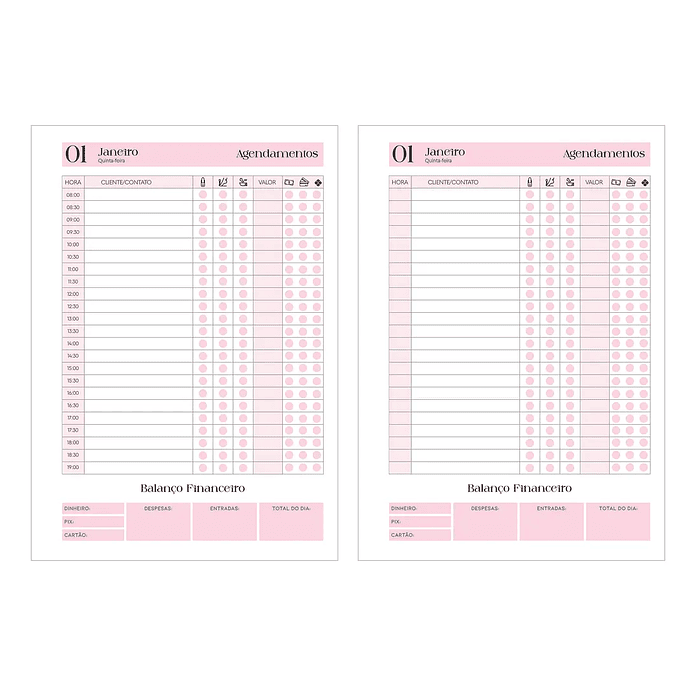 Arquivo Agendamentos Profissões - Arquivos da LAri 3