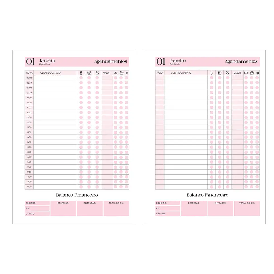 Arquivo Agendamentos Profissões - Arquivos da LAri 3