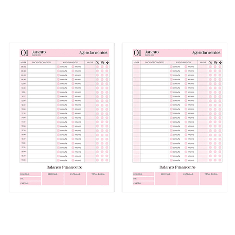 Arquivo Agendamentos Profissões - Arquivos da LAri 4