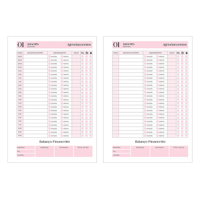 Arquivo Agendamentos Profissões - Arquivos da LAri 4