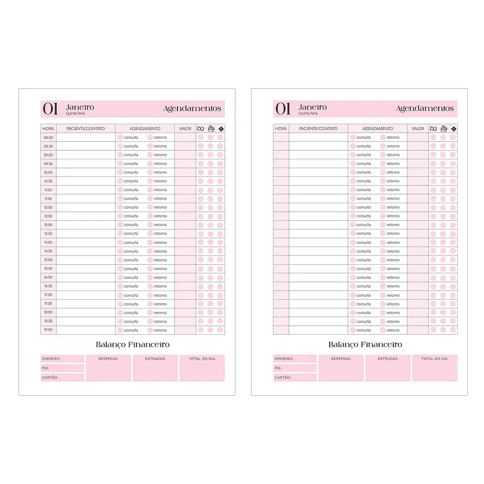 Arquivo Agendamentos Profissões - Arquivos da LAri 4