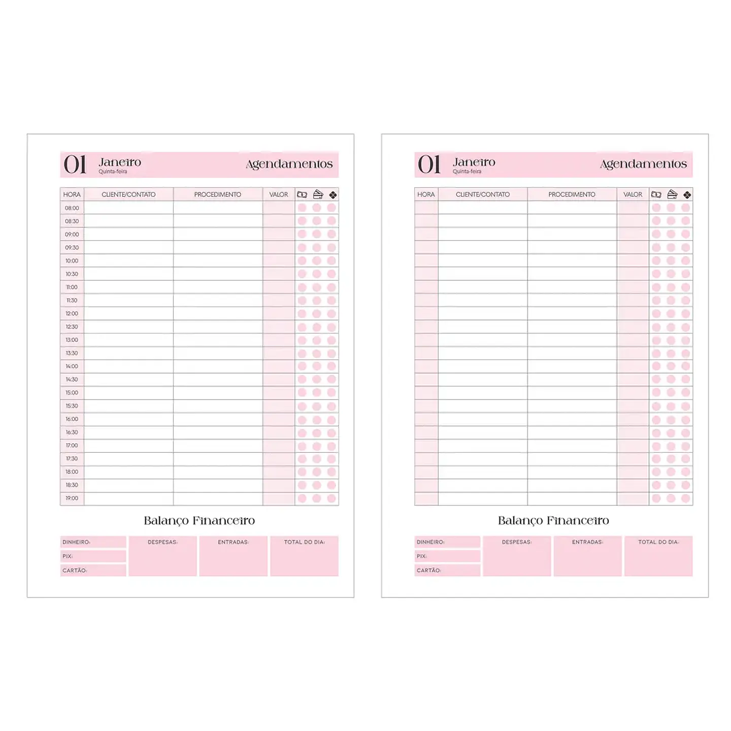 Arquivo Agendamentos Profissões - Arquivos da LAri 5