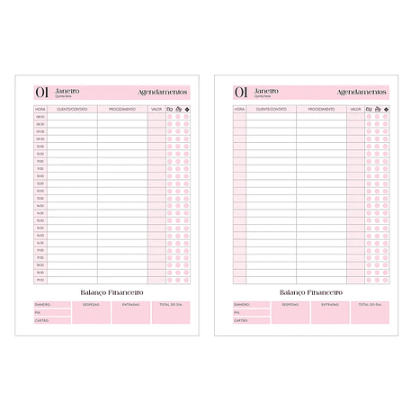 Arquivo Agendamentos Profissões - Arquivos da LAri 5