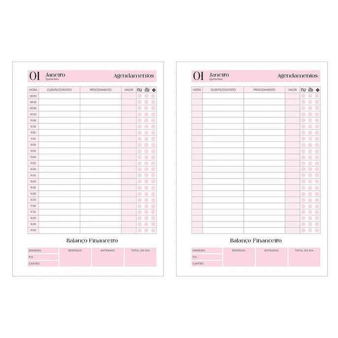 Arquivo Agendamentos Profissões - Arquivos da LAri 5