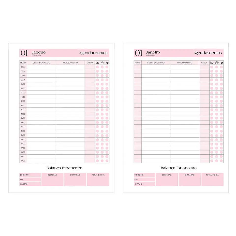 Arquivo Agendamentos Profissões - Arquivos da LAri 5