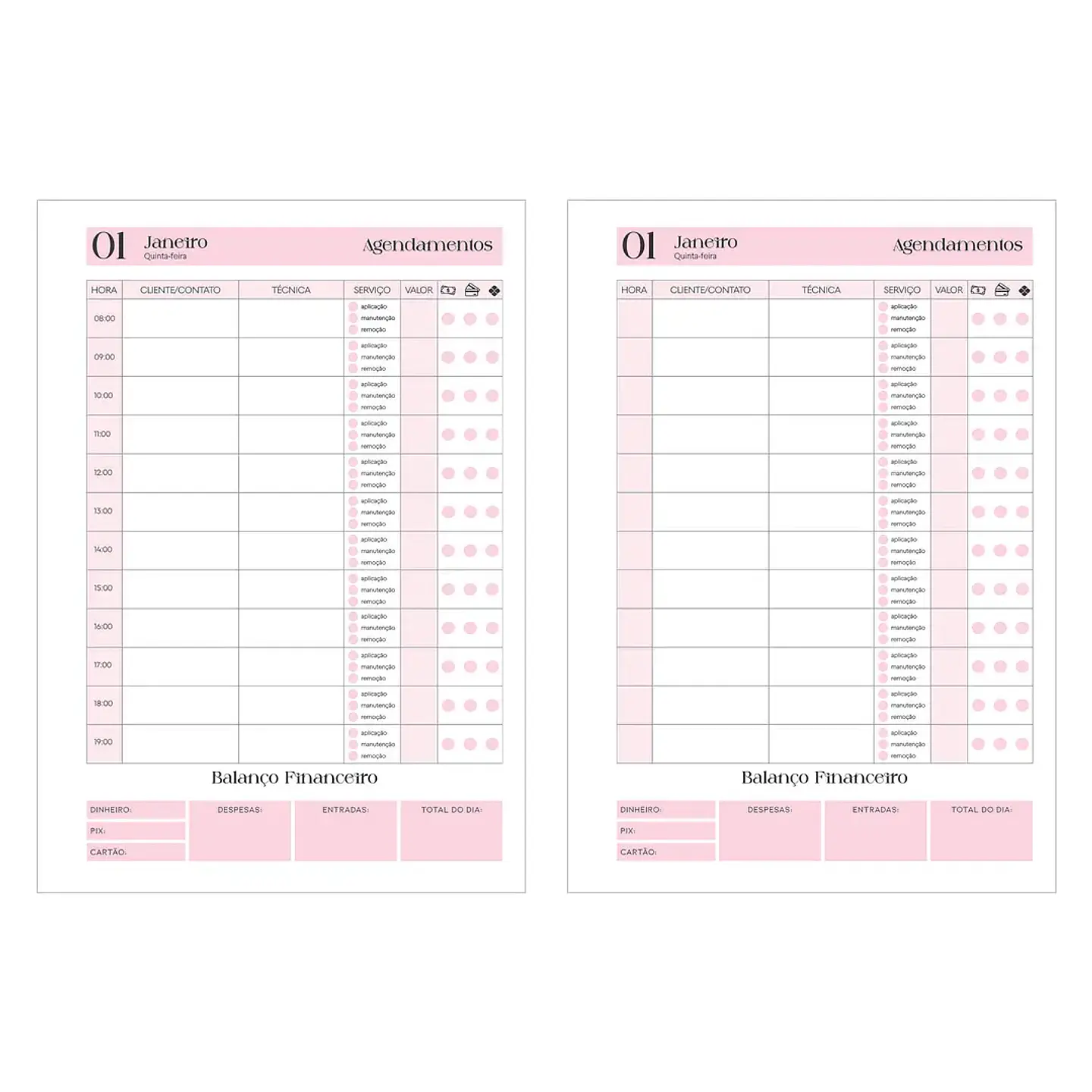 Arquivo Agendamentos Profissões - Arquivos da LAri 6