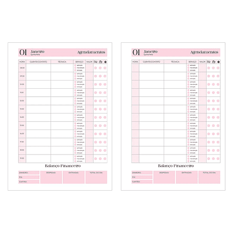 Arquivo Agendamentos Profissões - Arquivos da LAri 6