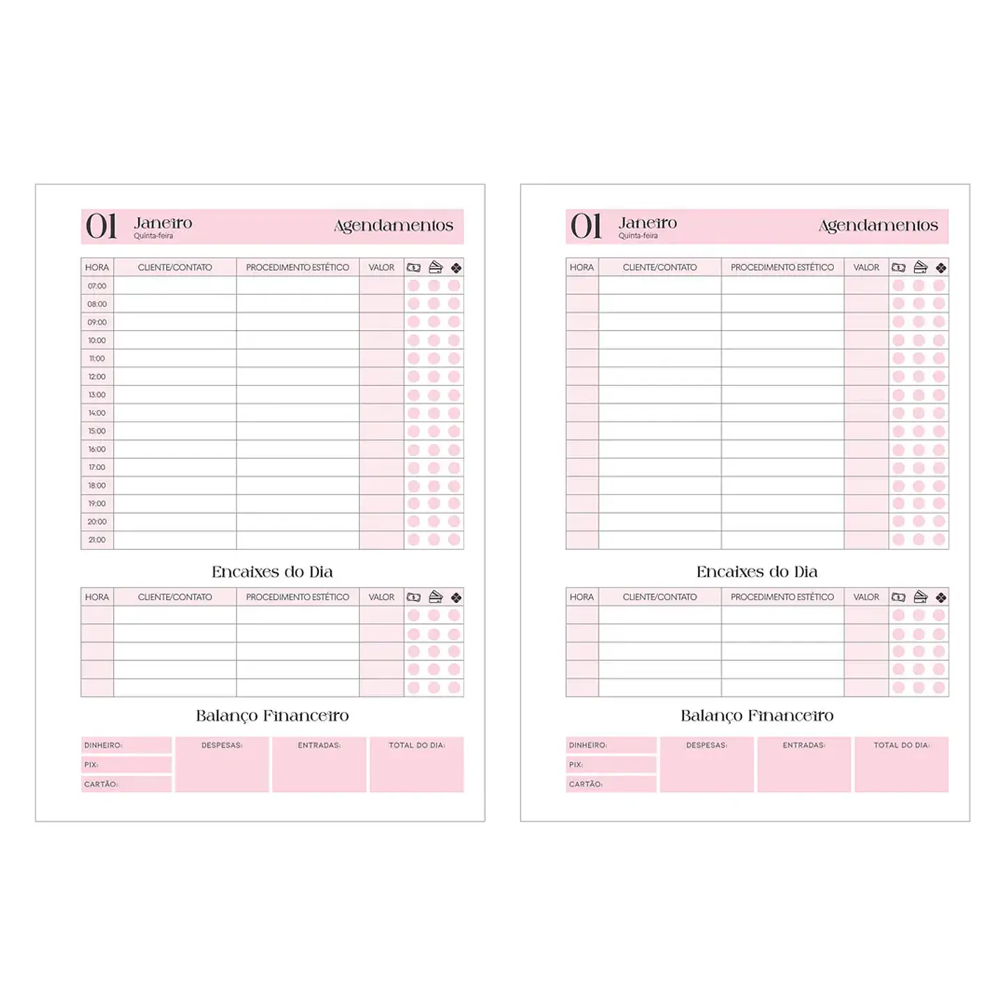 Arquivo Agendamentos Profissões - Arquivos da LAri 7