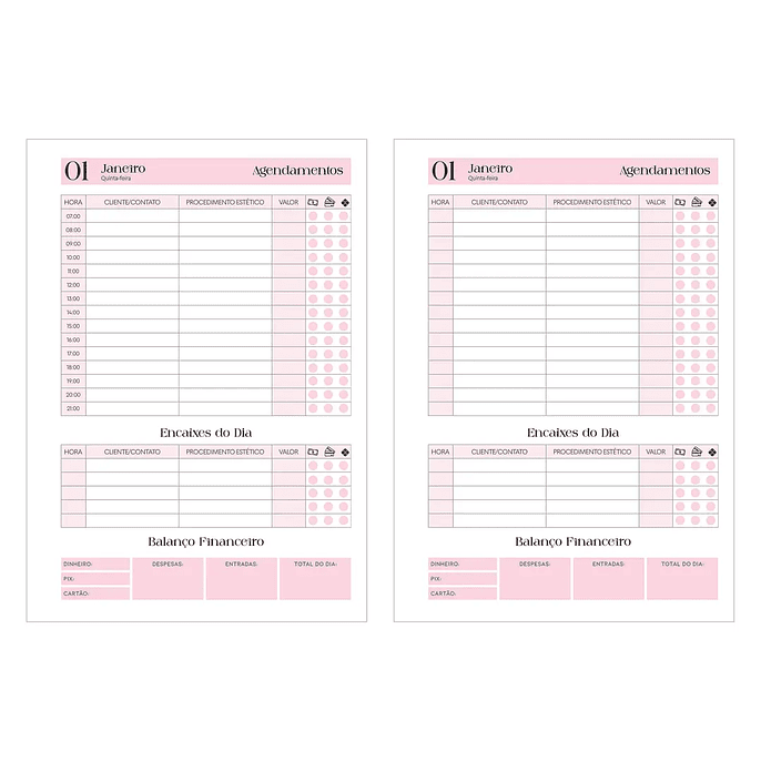 Arquivo Agendamentos Profissões - Arquivos da LAri 7