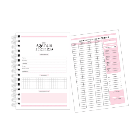 Arquivo Agendamentos Tradicionais 02 Cores - Arquivos da Lari 3