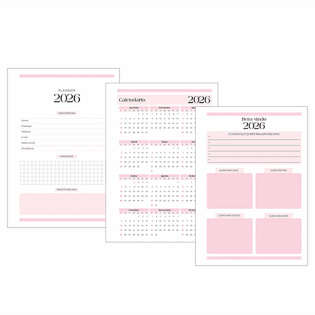 Arquivo Planner 05 Cores - Arquivos da Lari 6