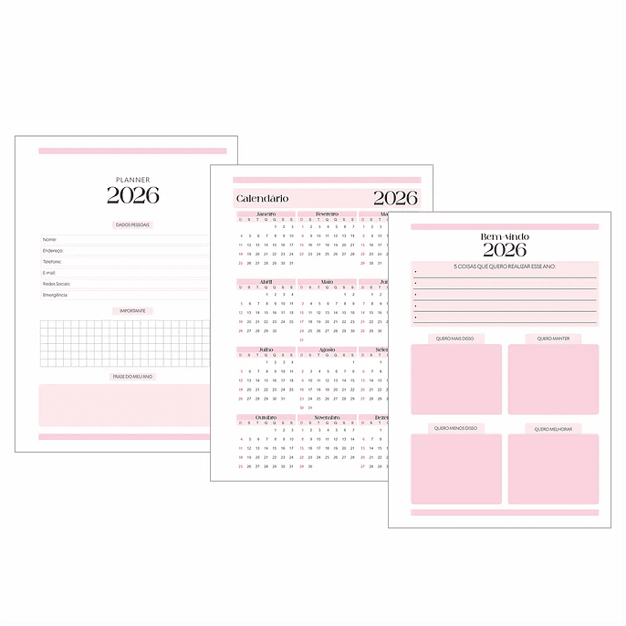 Arquivo Planner 05 Cores - Arquivos da Lari 6