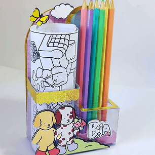 Arquivo Kit Colorir Acetato